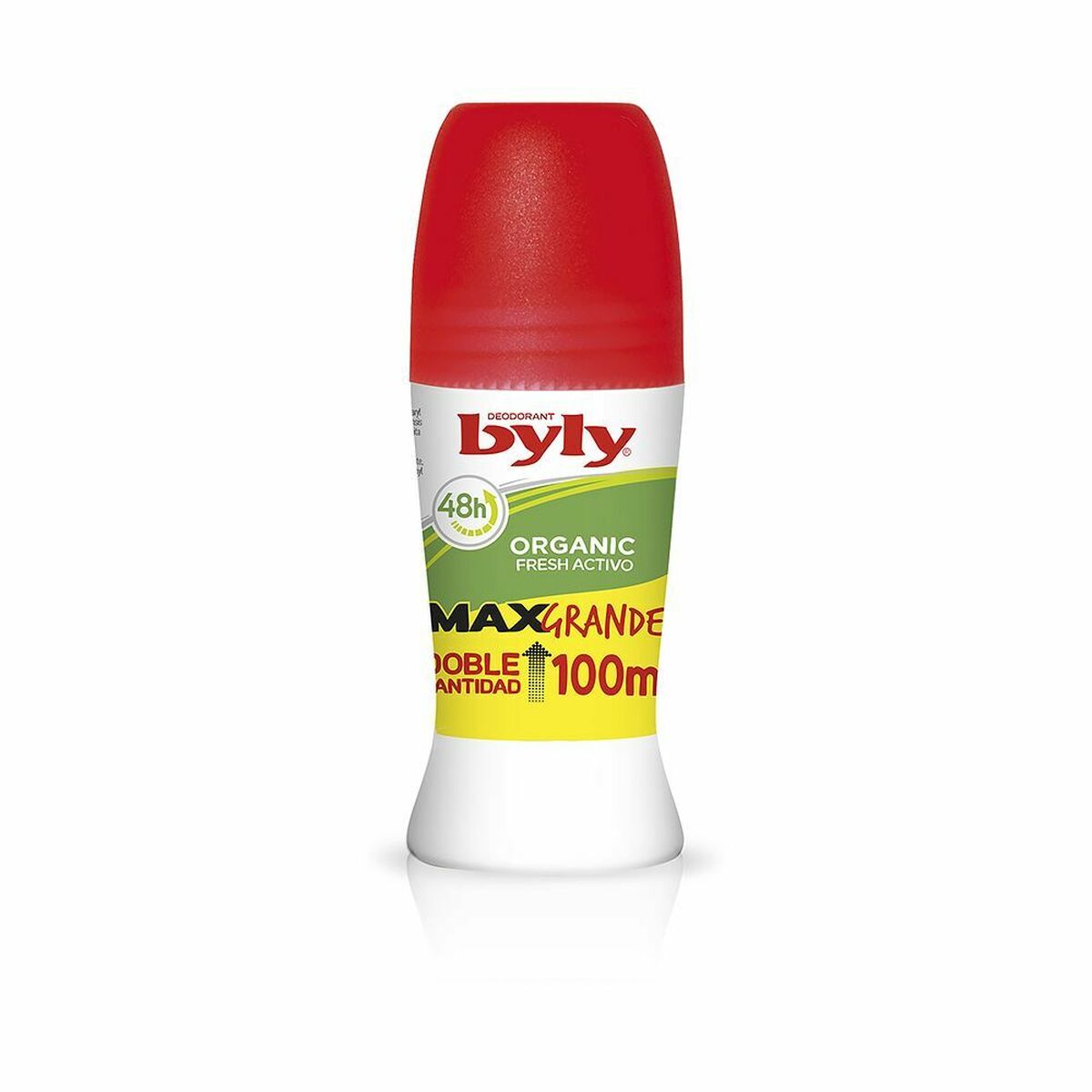Roll-On Deodorant Byly Organic Max 100 ml Økologisk produktemballage