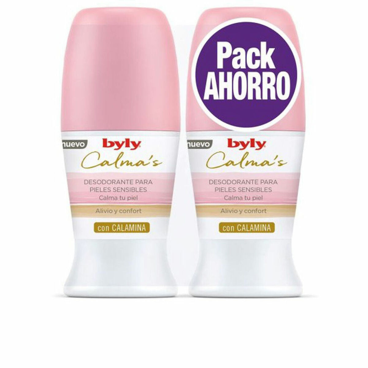 Deodorant Byly Sensitive Calmas 50 ml produktemballage