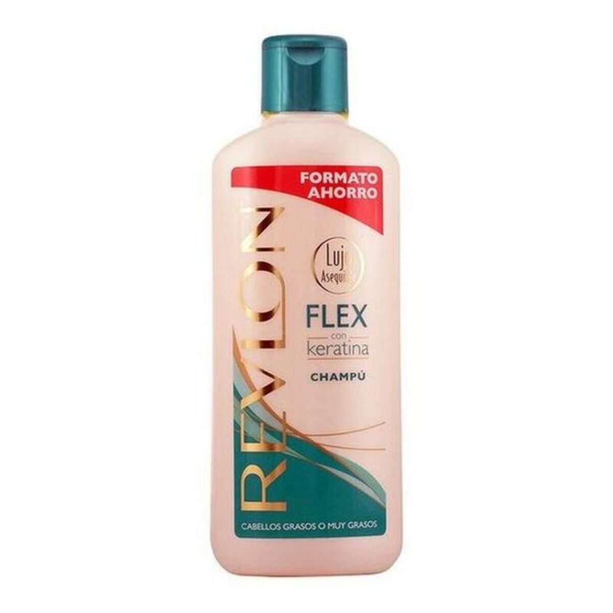 Anti-Grease Shampoo Revlon Flex Keratin 650 ml shampooflaske