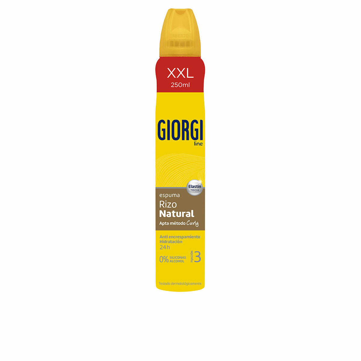 Styling Mousse Giorgi Rizo Natural 250 ml produktemballage