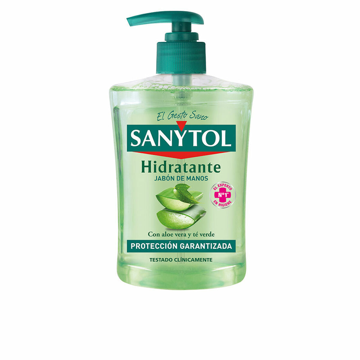 Håndsæbedispenser Sanytol Jabón De Manos 500 ml Anti-bakteriel produktemballage