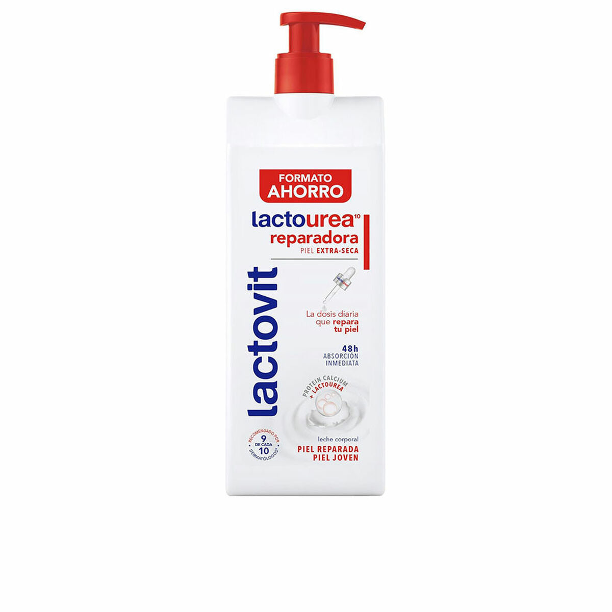 Body Lotion Lactovit LACTO-UREA 800 ml hudplejeemballage