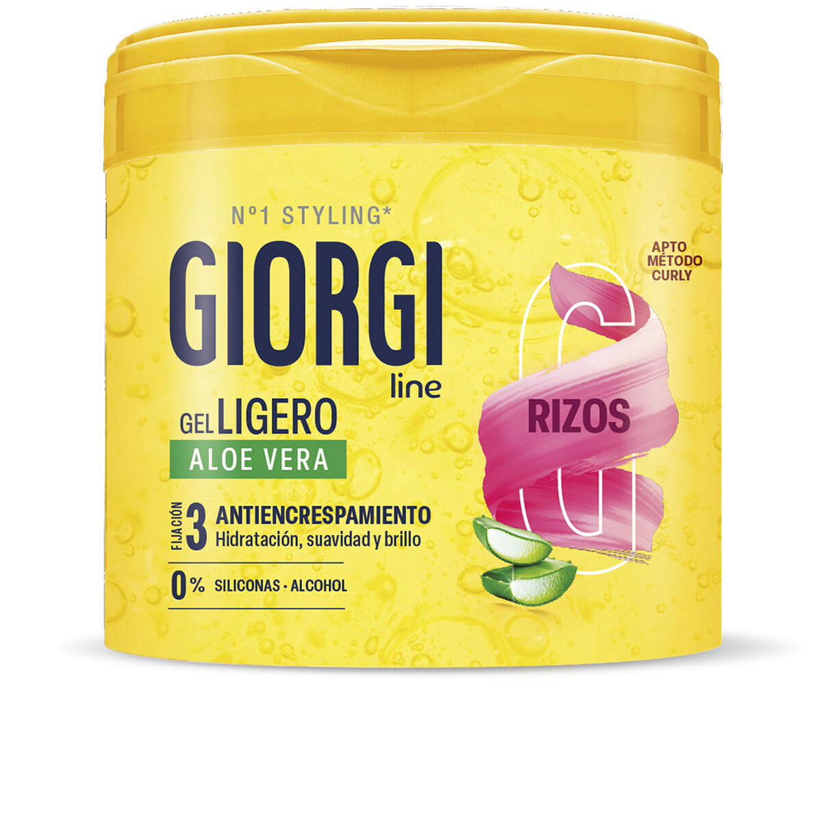 Styling Gel Giorgi GEL LIGERO 400 ml hudplejeemballage