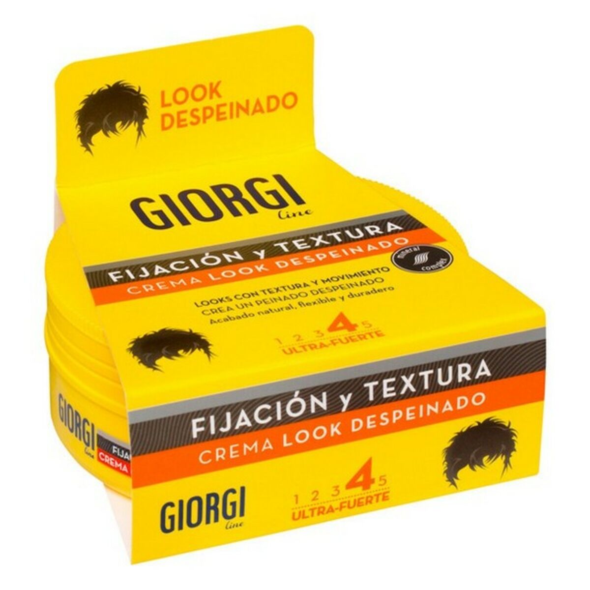 Strong Hold Cream Giorgi Fijación Y Textura 125 ml hudplejeemballage
