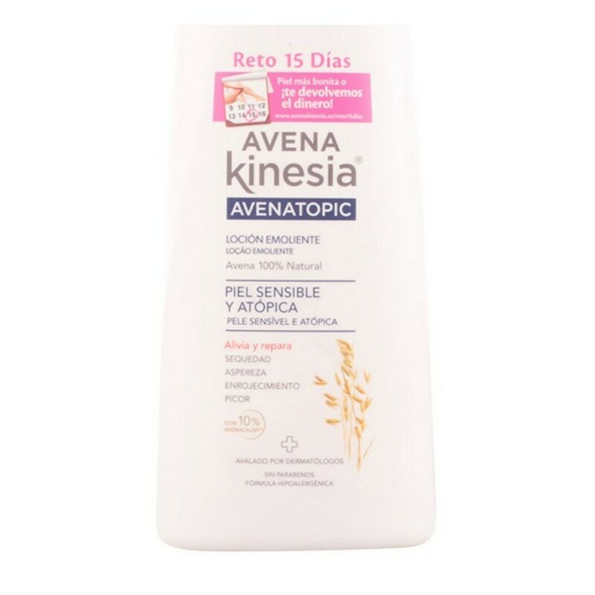 Havre bodylotion Avena Kinesia Avena Topic 400 ml hudplejeemballage