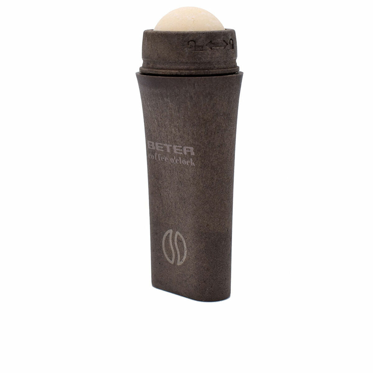 Mattifying Volcanic Facial Roller Beter Coffee O'Clock produktemballage