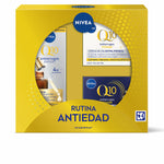 Kosmetisk sæt Nivea Q10 3 stykkers produktemballage