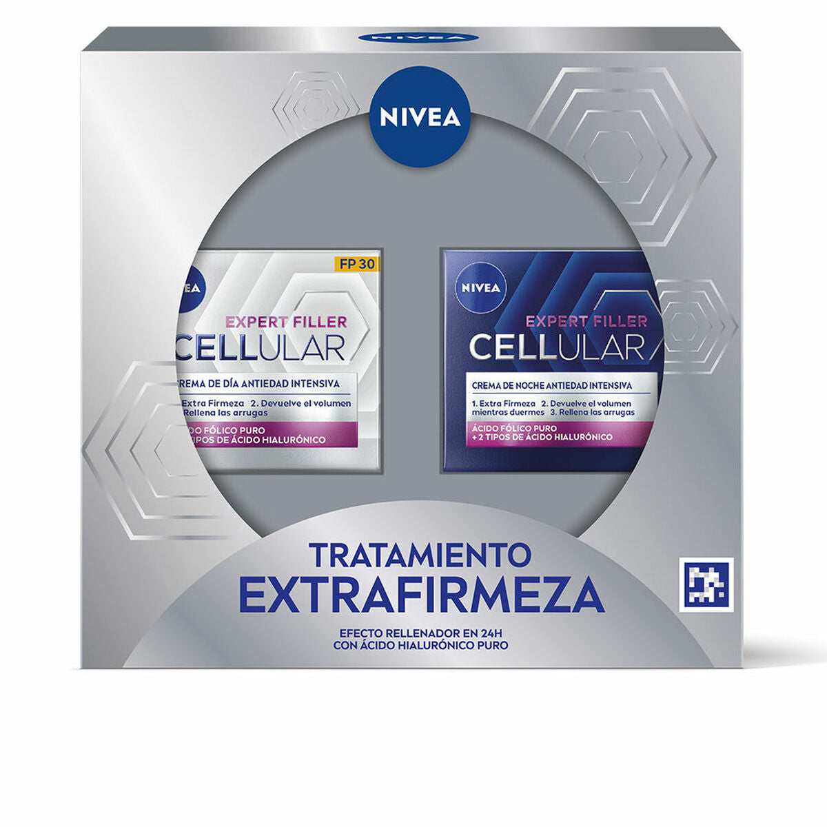 Make-up sæt Nivea CELLULAR FILLER 2 stk produktemballage