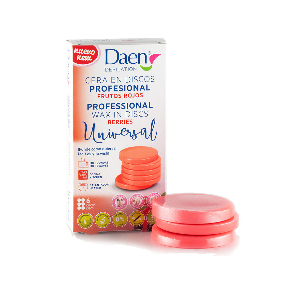 Body Hair Removal Wax Lifetime 120 g 6 stk. hårvoksemballage