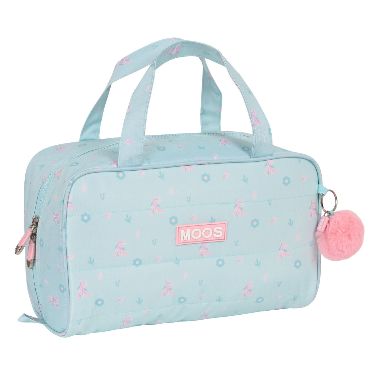 Børnetoilettaske Moos Garden 31 x 14 x 19 cm Turkis produktemballage