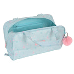 Børnetoilettaske Moos Garden 31 x 14 x 19 cm Turkis produktemballage