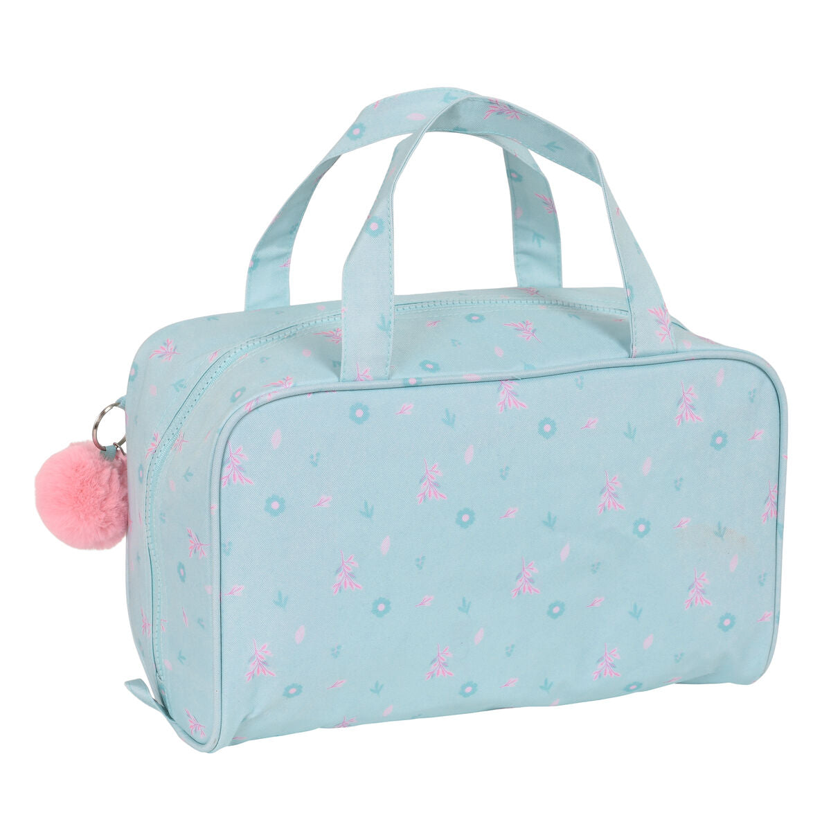 Børnetoilettaske Moos Garden 31 x 14 x 19 cm Turkis produktemballage