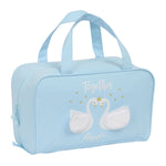 Skoletoilettaske Glow Lab Cisnes Lyseblå 31 x 14 x 19 cm produktemballage