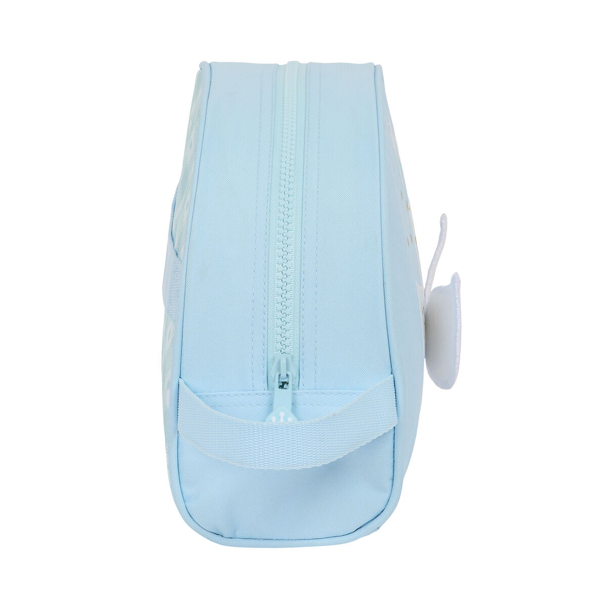 Skoletoilettaske Glow Lab Cisnes Lyseblå 28 x 18 x 10 cm produktemballage