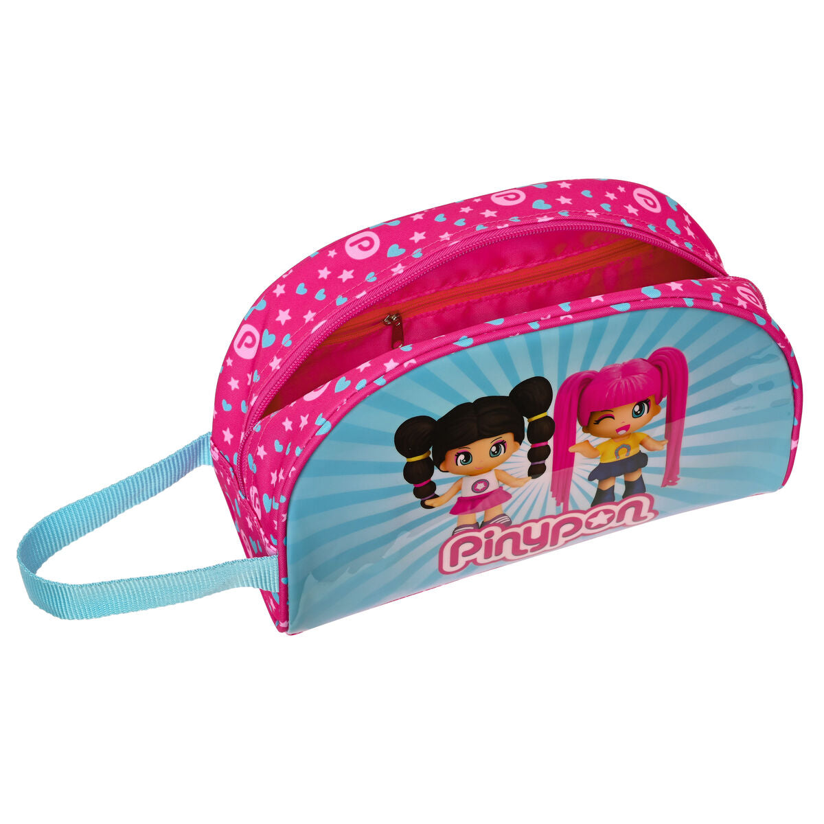 Rejsetaske Pinypon Blå Pink Polyester 300D 26 x 16 x 9 cm produktemballage