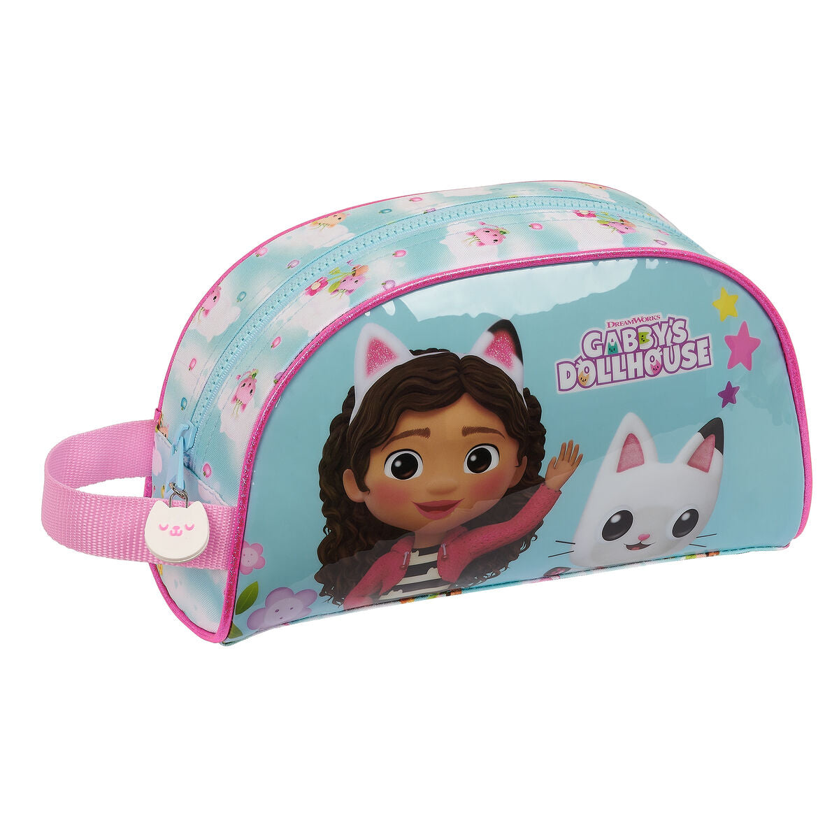 Travel Vanity Case Gabby's Dollhouse Blue Polyester 300D 26 x 16 x 9 cm produktemballage
