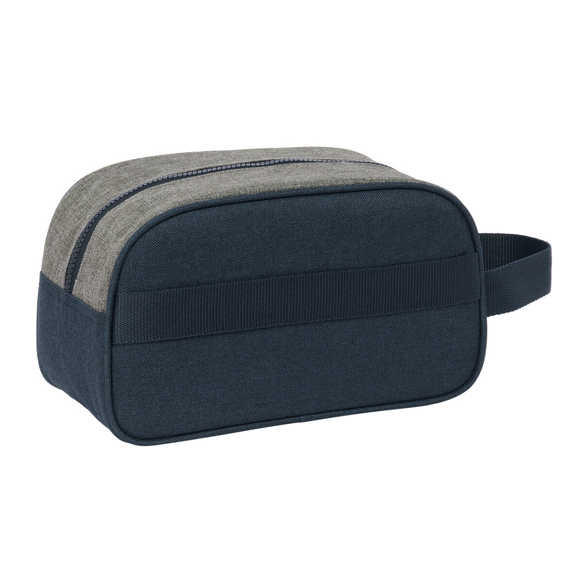 Skoletoilettaske Kappa Mørk marineblå Grå Marineblå 26 x 15 x 12 cm produktemballage