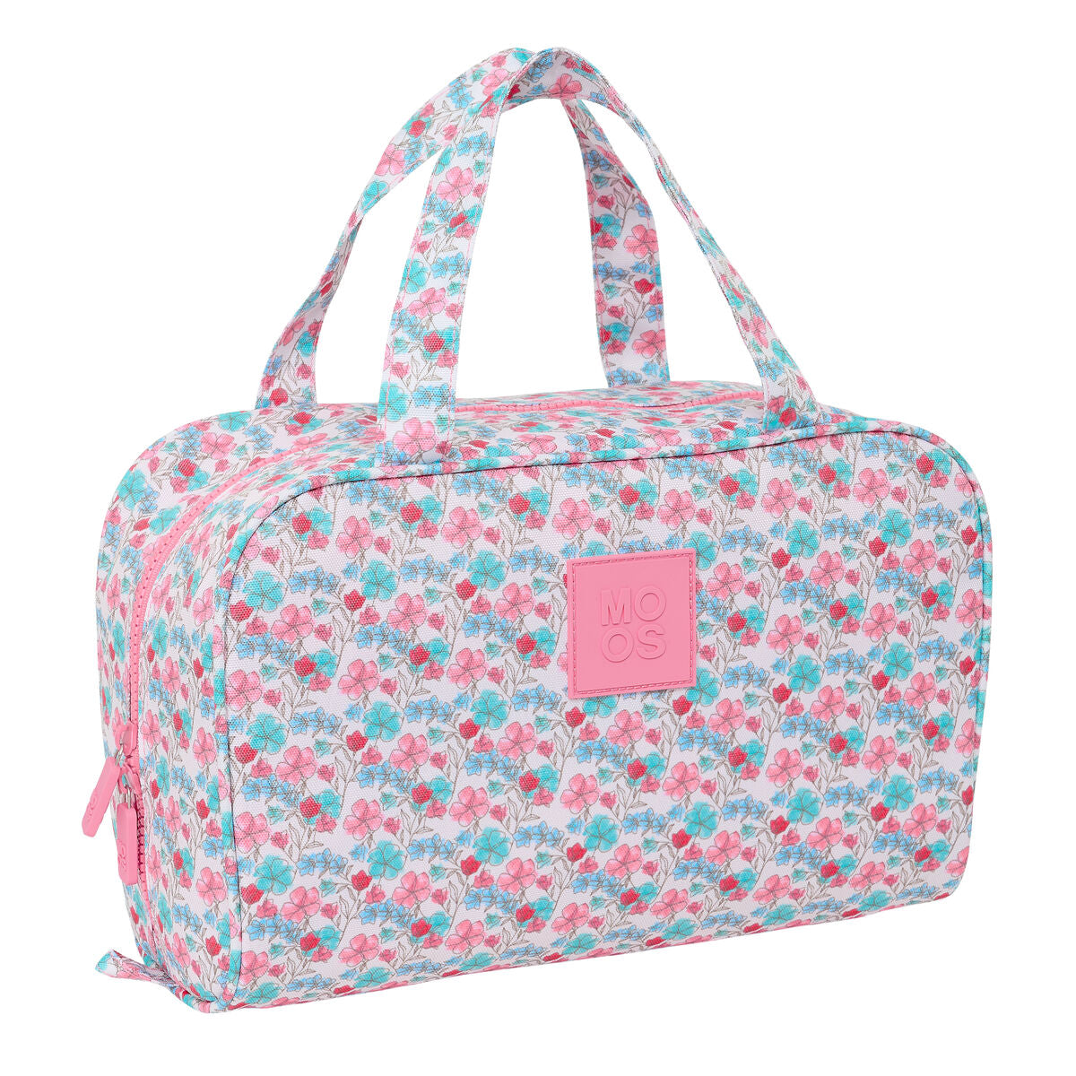Travel Vanity Case Moos Flores Multicolour 31 x 14 x 19 cm produktemballage