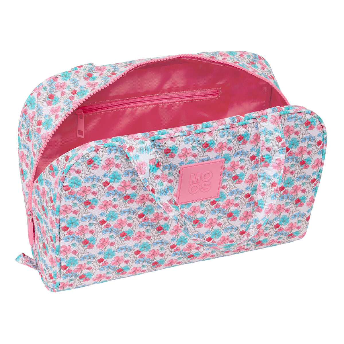 Travel Vanity Case Moos Flores Multicolour 31 x 14 x 19 cm produktemballage