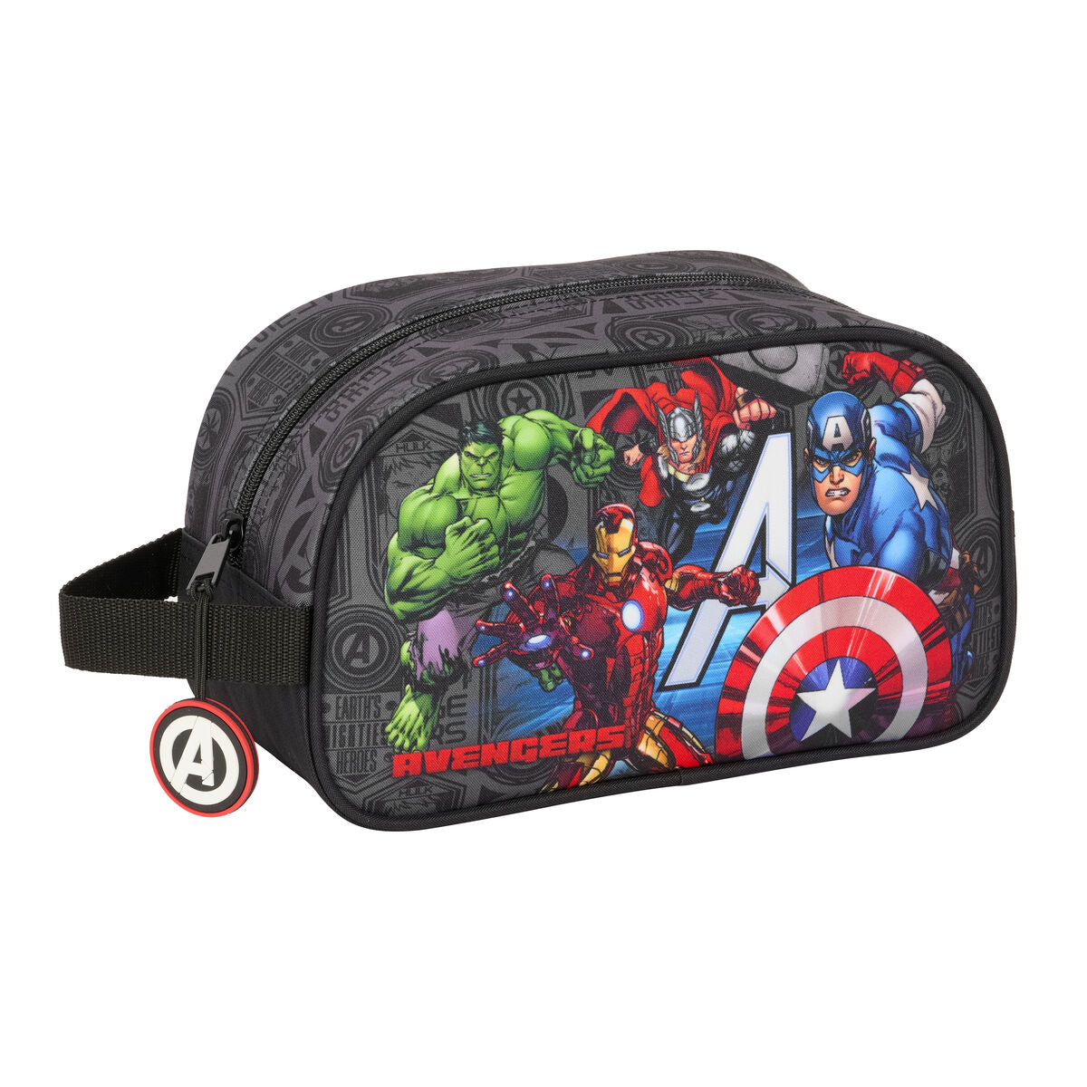Travel Vanity Case The Avengers Vendetta Sort 26 x 15 x 12 cm produktemballage