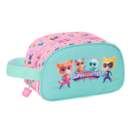 Travel Vanity Case SuperKitties Pink Turkis 26 x 15 x 12 cm produktemballage