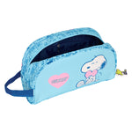 Travel Vanity Case Snoopy Love Lyseblå 26 x 16 x 9 cm produktemballage