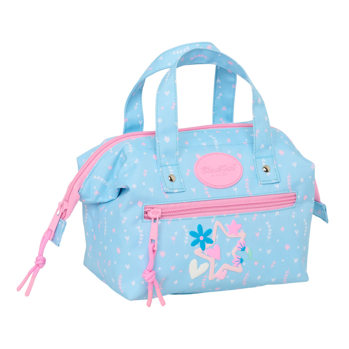 Travel Vanity Case BlackFit8 Smile Pink Lyseblå 26,5 x 17,5 x 12,5 cm produktemballage