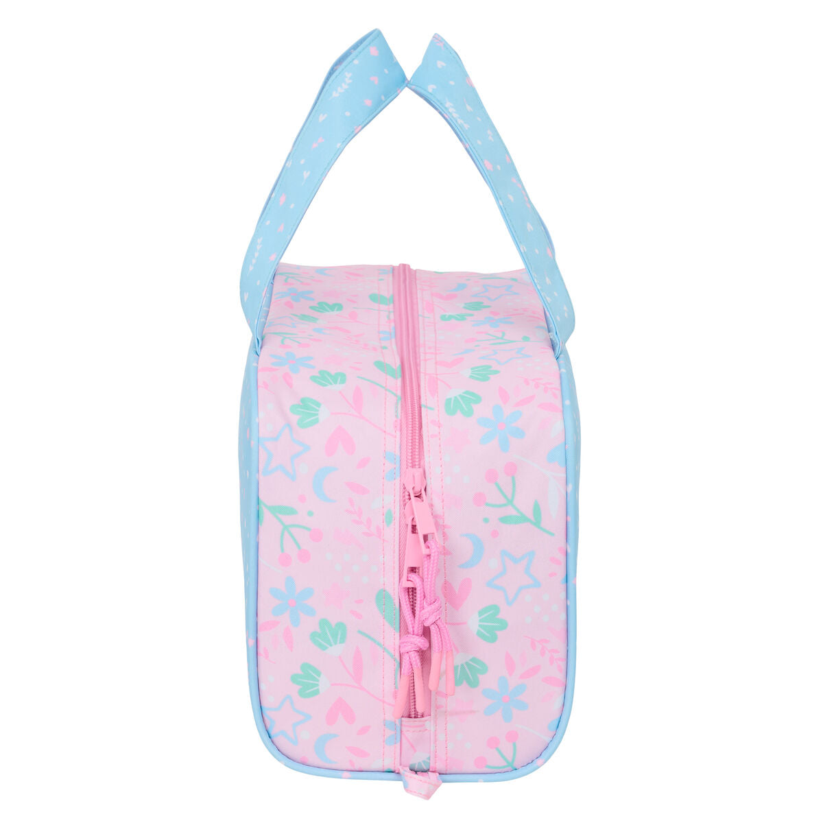 Travel Vanity Case BlackFit8 Smile Pink Lyseblå 31 x 14 x 19 cm produktemballage