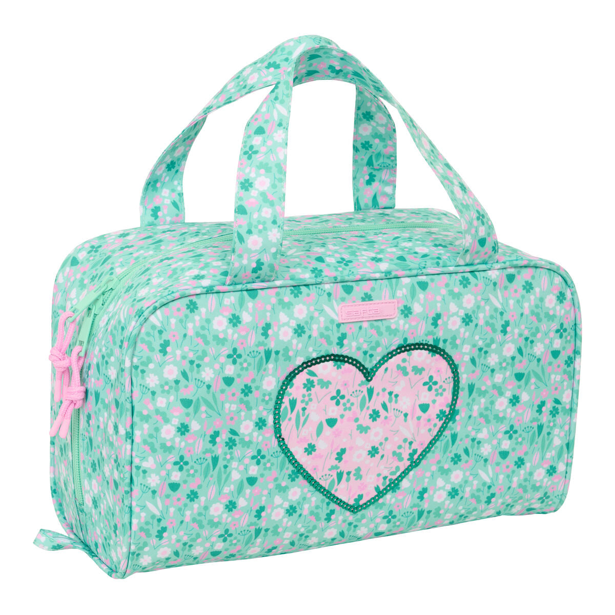 Travel Vanity Case Safta Cuore Mint 31 x 14 x 19 cm produktemballage