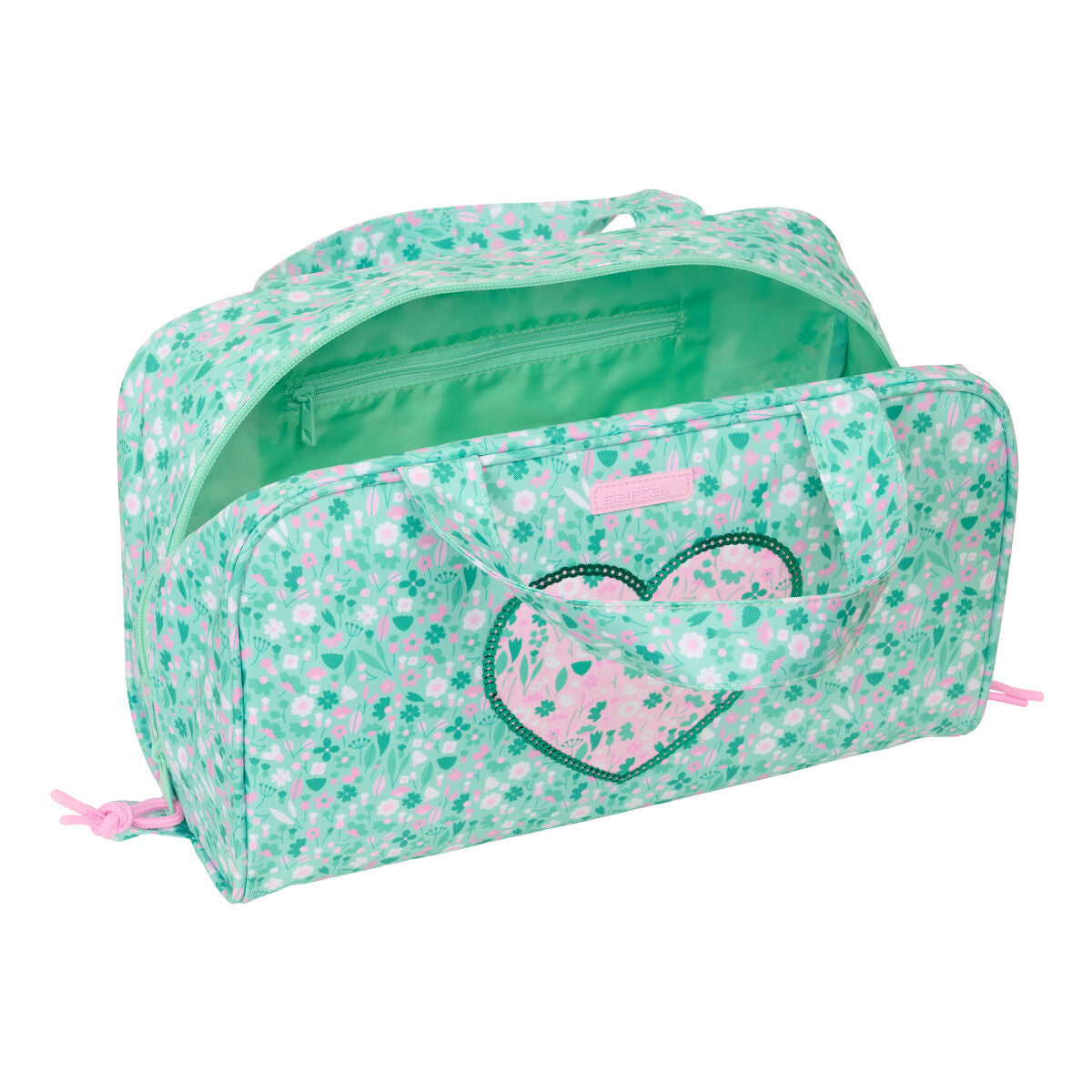 Travel Vanity Case Safta Cuore Mint 31 x 14 x 19 cm produktemballage