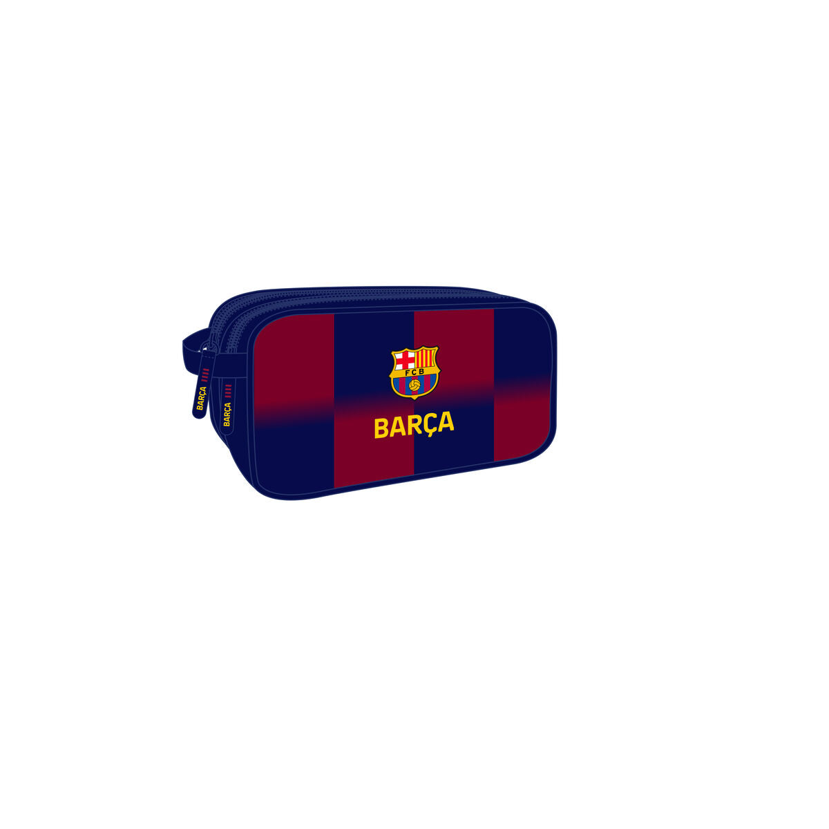 Travel Vanity Case F.C. Barcelona Blue Maroon Sporting 26 x 15 x 12,5 cm produktemballage