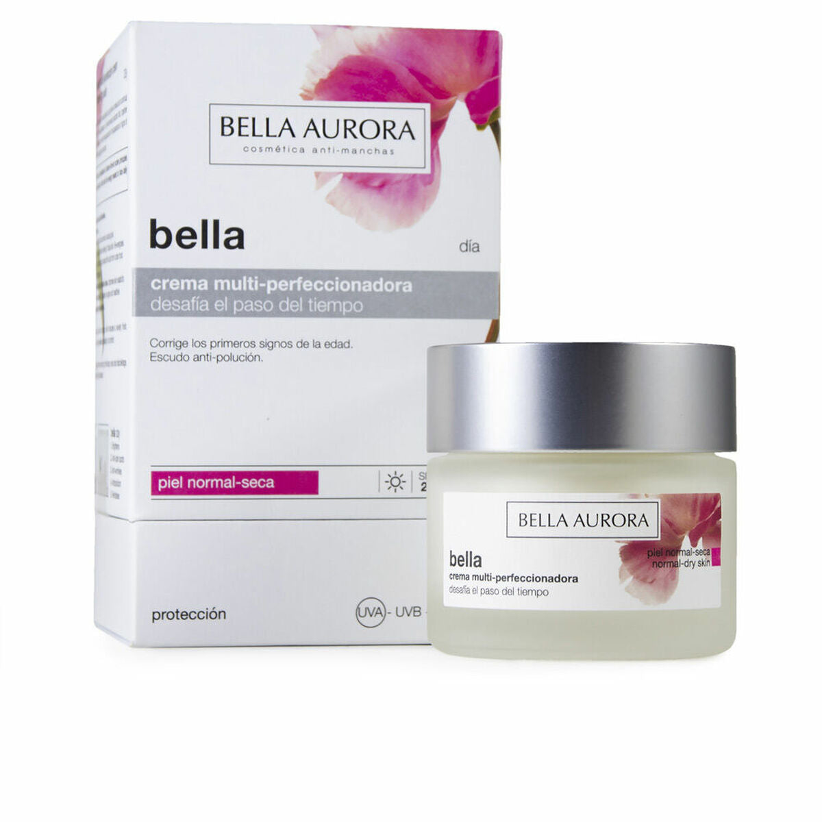 Anti-Brown Plet og Anti-Ageing Care Bella Aurora Bella Dia Spf 20 50 ml til Dame produktemballage