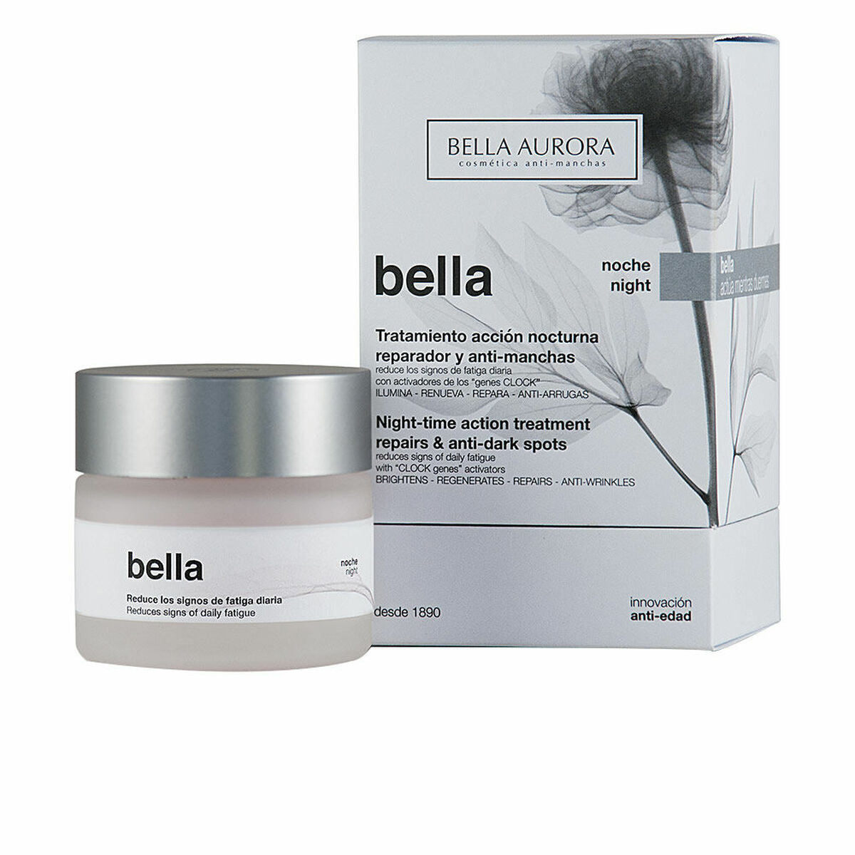 Anti-Brown Spot Care Bella Aurora 50 ml til kvinder produktemballage