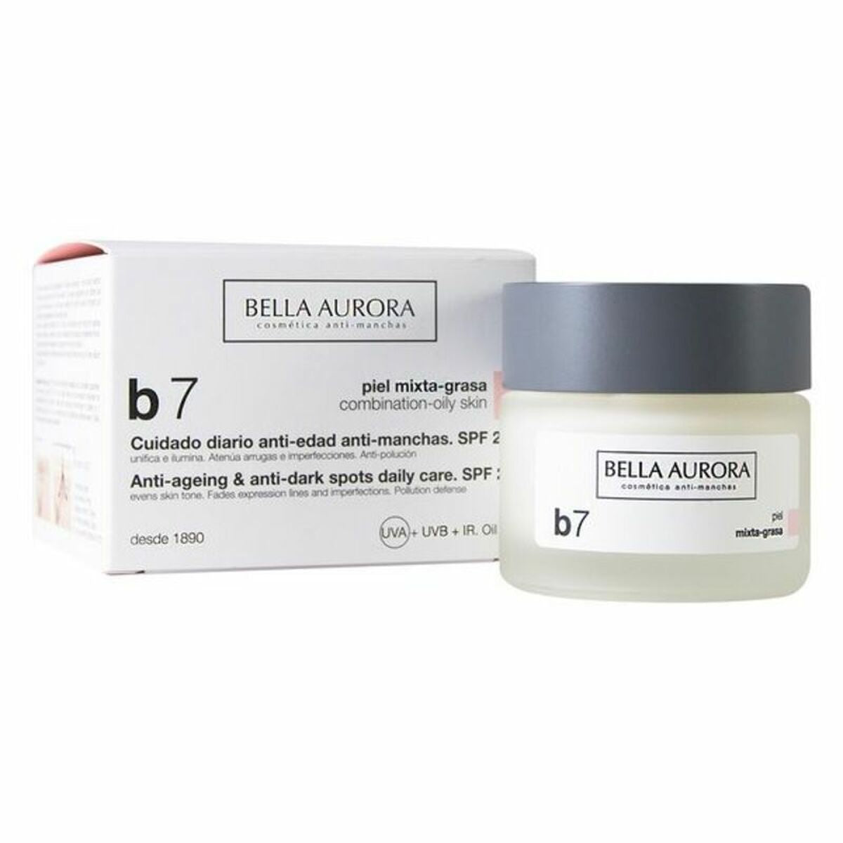 Anti-Brown Spot Cream Bella Aurora B7 50 ml hudplejeemballage