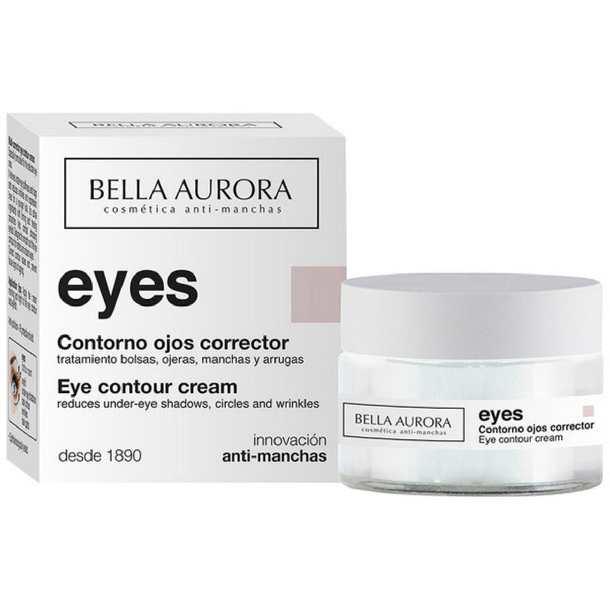 Creme til øjenområdet Bella Aurora Eyes 15 ml til kvinder hudpleje emballage