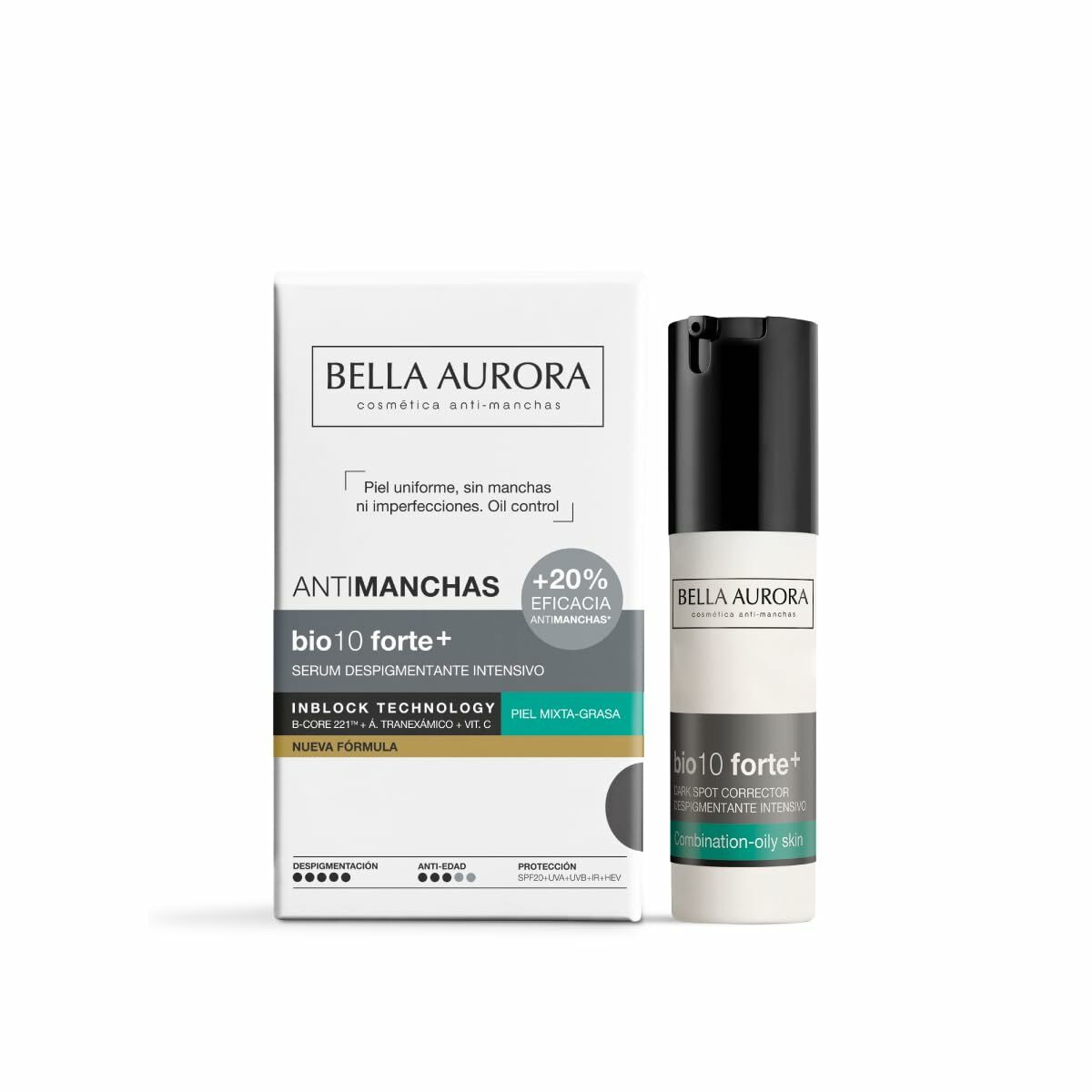 Ansigtscreme Bella Aurora BIO10 30 ml til kvinder hudpleje emballage