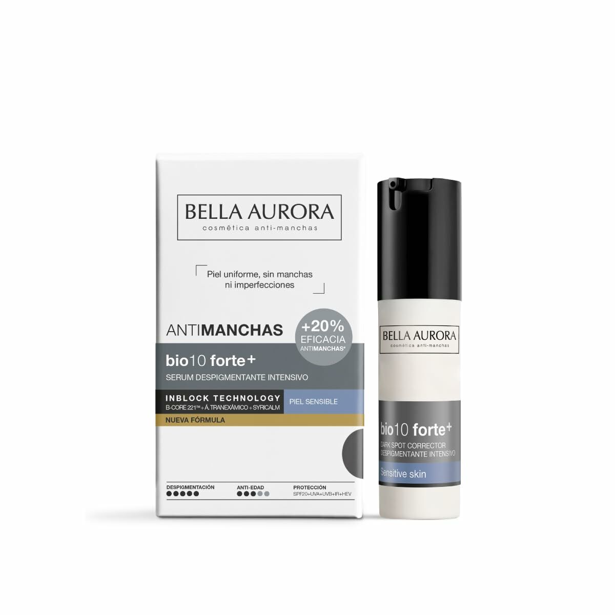 Ansigtscreme Bella Aurora BIO10 30 ml til kvinder hudpleje emballage