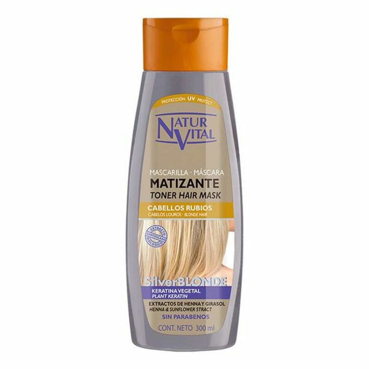 Tinting Mask Naturaleza y Vida 7045S 300 ml til kvinder maske emballage