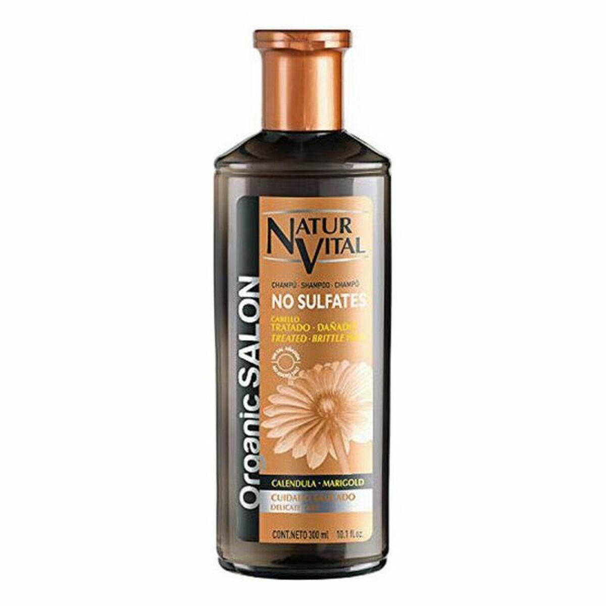Shampoo Naturvital 7050S 300 ml shampooflaske
