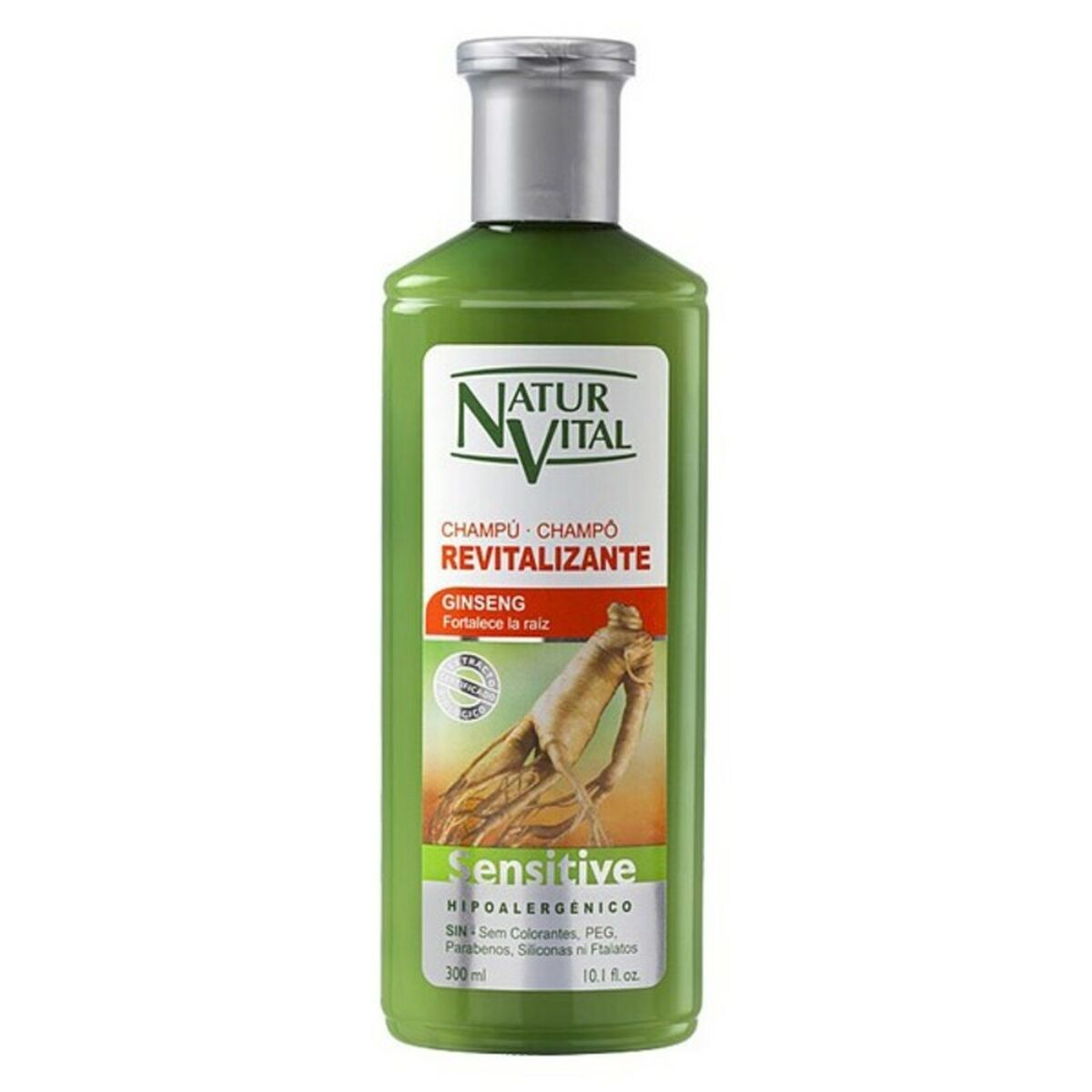 Shampoo Naturaleza y Vida Champu Sensitive 300 ml shampooflaske