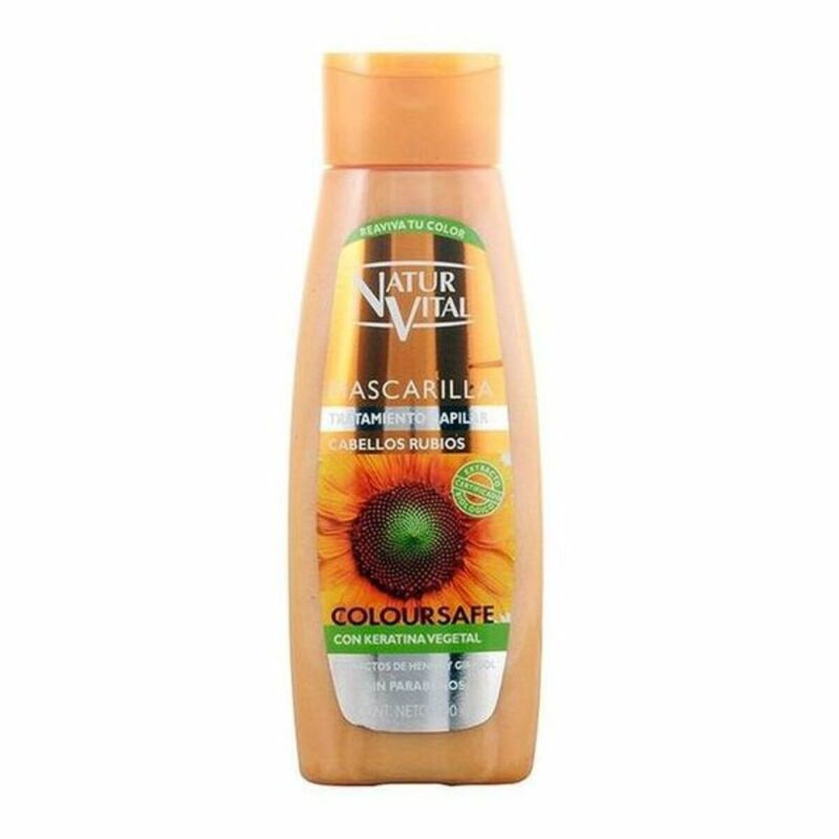 Heat Protector Naturaleza y Vida Mascarilla Coloursafe 300 ml produktemballage
