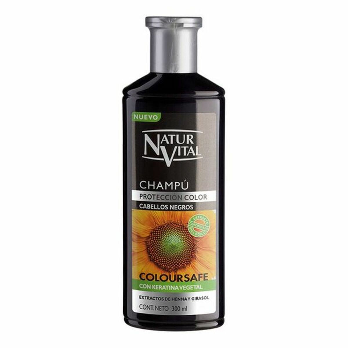 Color Revitalizing Shampoo Naturaleza y Vida Champu Color 300 ml shampooflaske