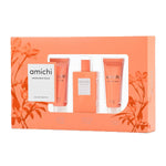 Parfumesæt til kvinder Amichi Mandarine Musk 3 stk. produktemballage