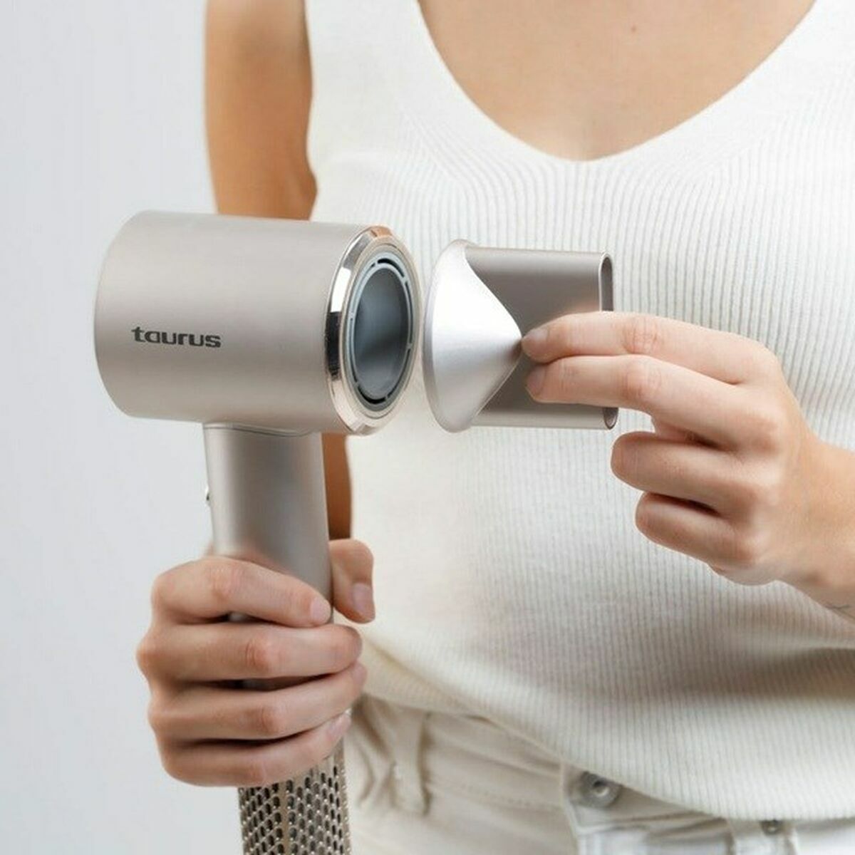 Hårtørrer Taurus Grey produktemballage