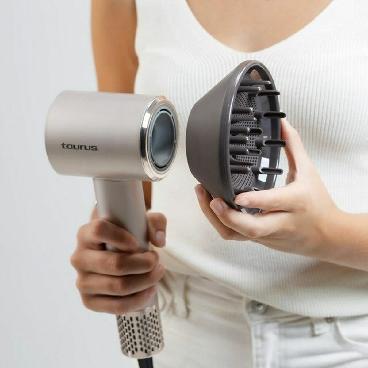 Hårtørrer Taurus Grey produktemballage