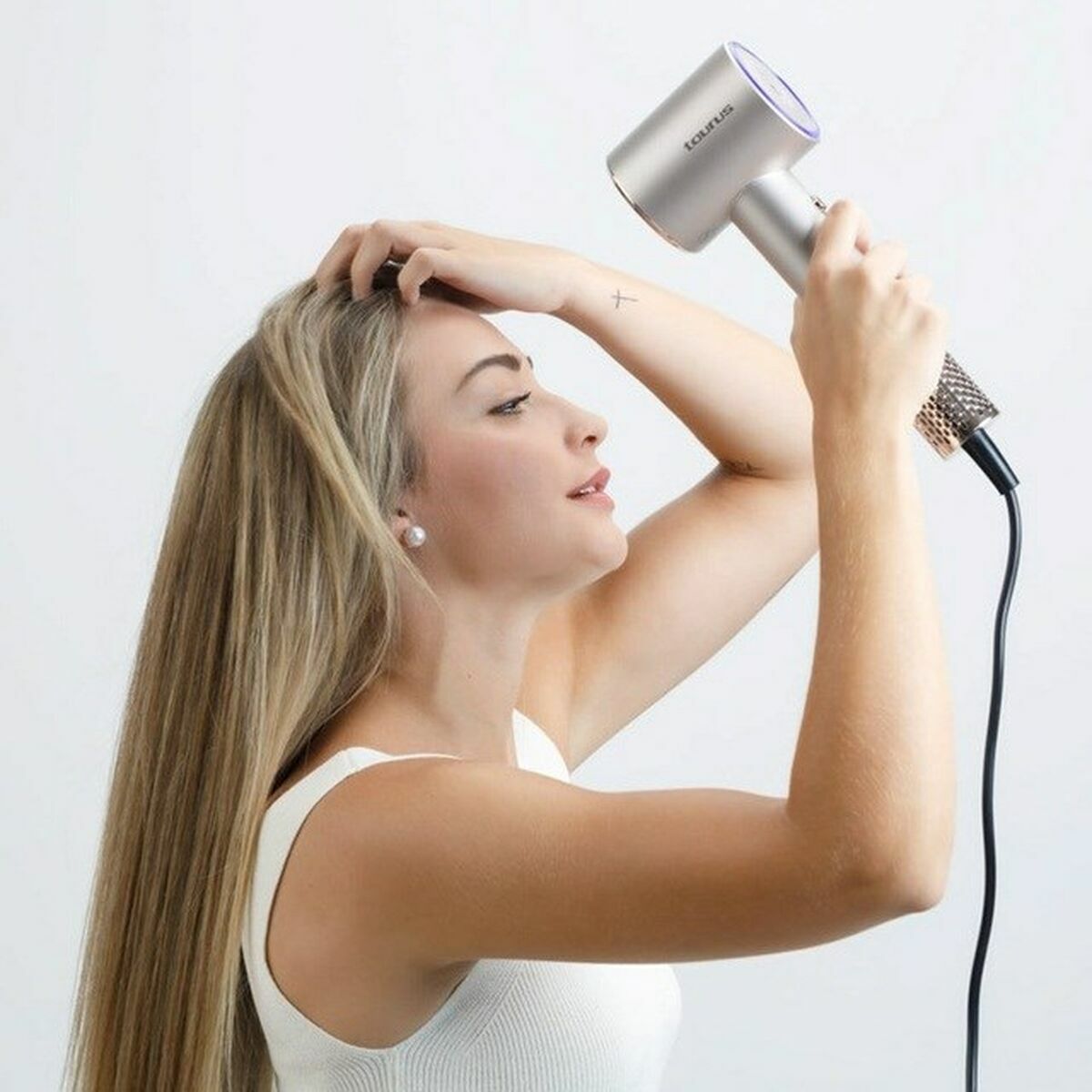 Hårtørrer Taurus Grey produktemballage