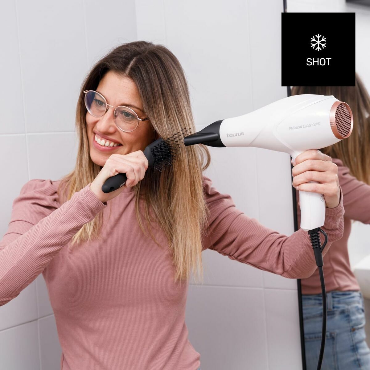 Hårtørrer Taurus FASHION 2600 IO produktemballage