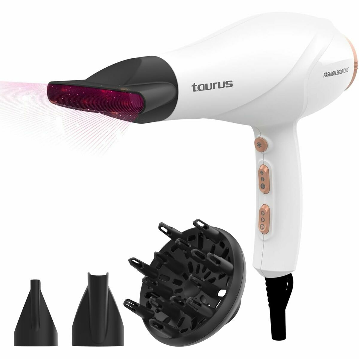 Hårtørrer Taurus FASHION 2600 IO produktemballage