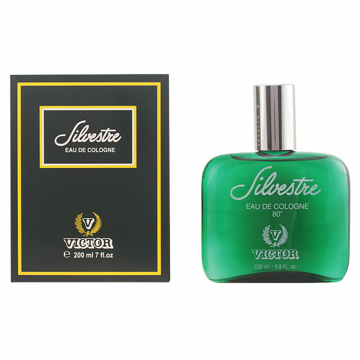 Herreparfume Victor SILVESTRE EDC 200 ml til mænd produktemballage
