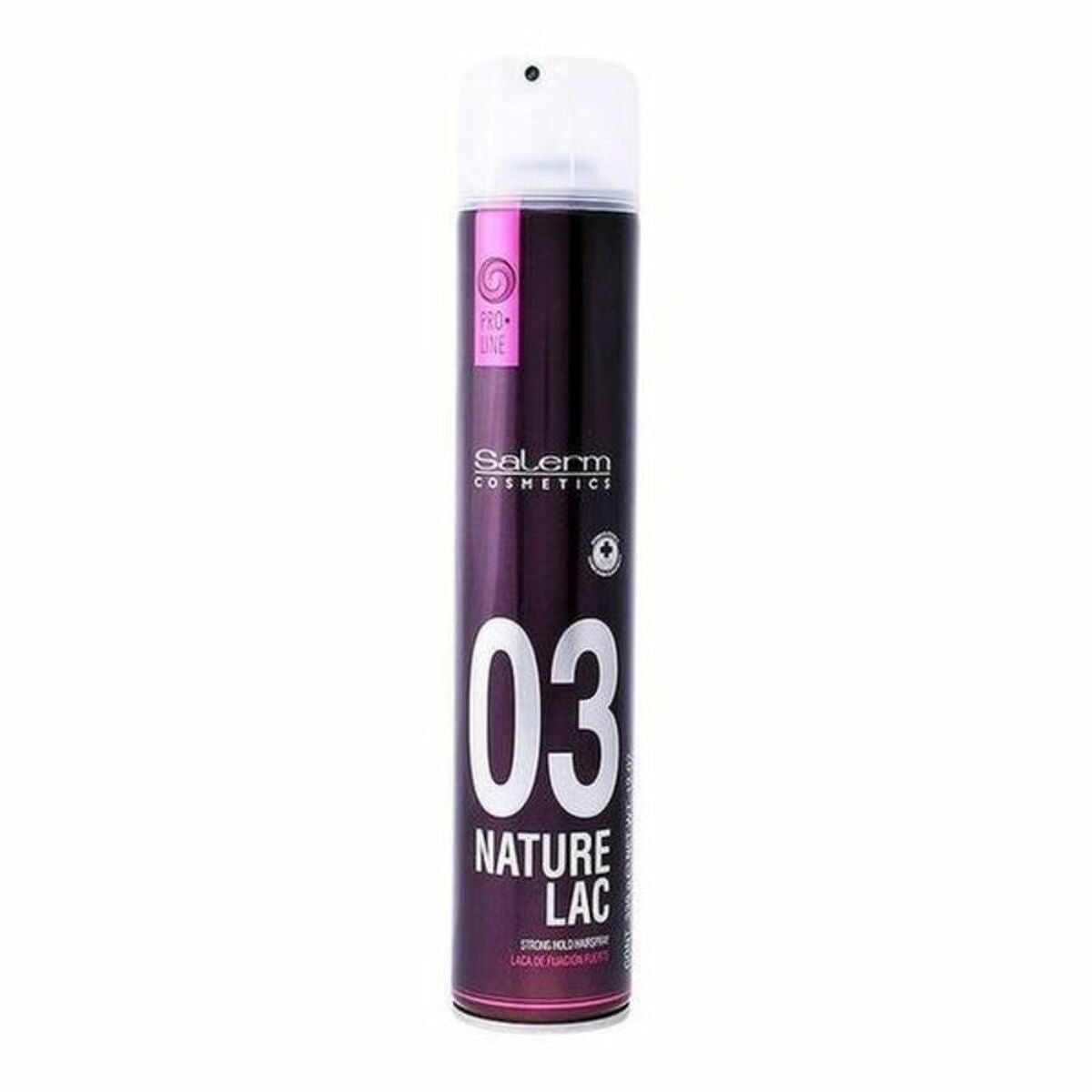 Firm Hold Hair Styling Salerm Nature Lac 650 ml produktemballage